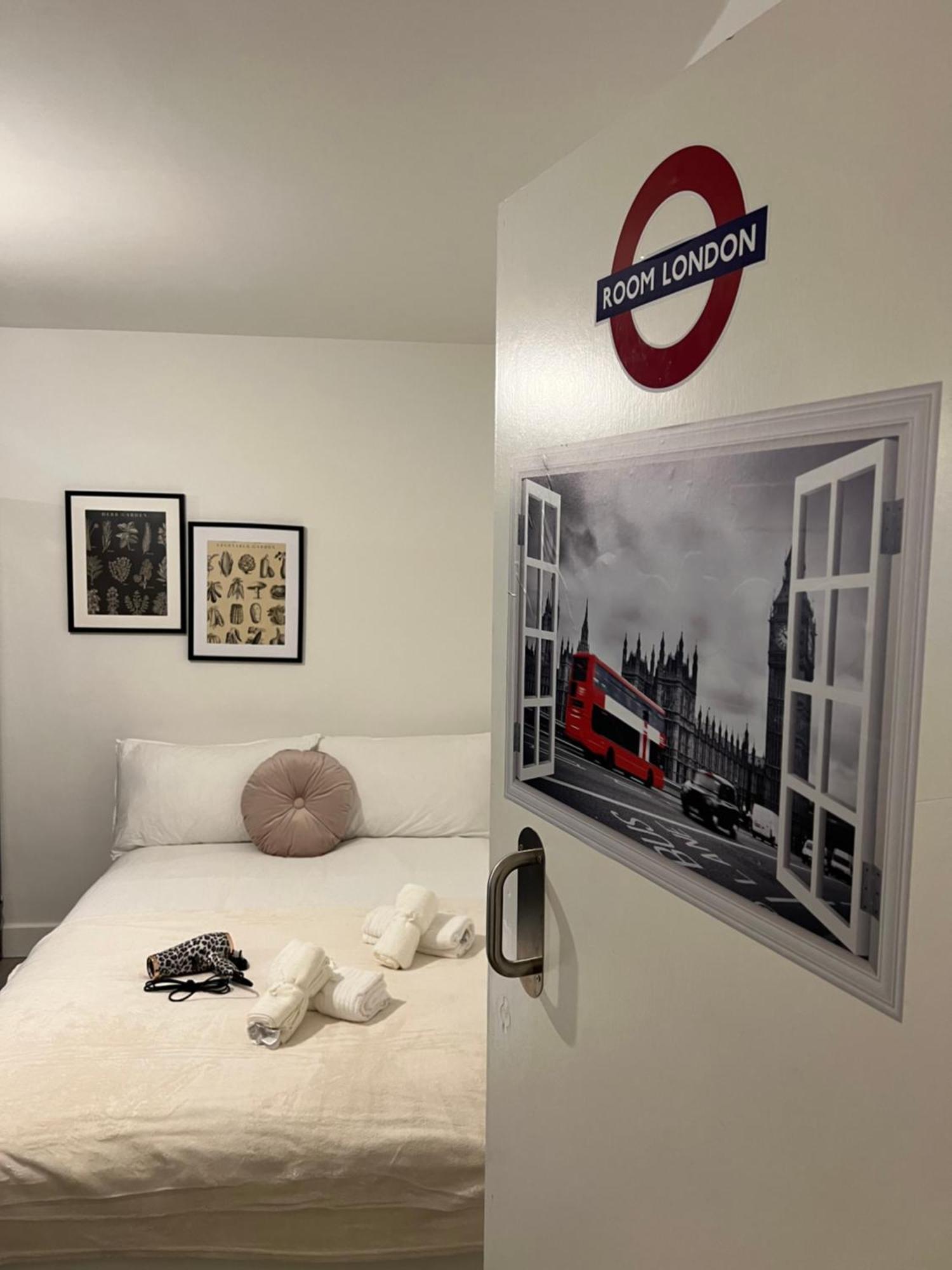 Lovely Double Rooms In Euston & Square In Central Londyn Zewnętrze zdjęcie